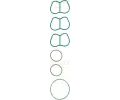 Sada tsnn kolena sacho potrub REINZ ‐ VR 11-10868-01