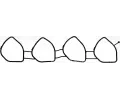 Tsnn kolena sacho potrub REINZ ‐ VR 71-54207-00