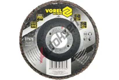 Vorel Kotou� brusn� lamelov� 115 mm P120 VRL TO-07978, TO-07978