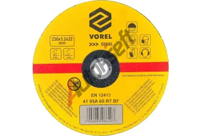 Vorel Kotou� �ezn� na kov 230 x 22 x 3,2 mm VRL TO-08640, TO-08640