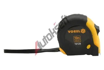 Vorel Metr svinovac� 10 m x 25 mm �luto - �ern� VRL TO-10129, TO-10129