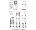 Vorel �eb��k teleskopick� 13 stup�� 3,8 m, nosnost 150kg VRL TO-17702, TO-17702