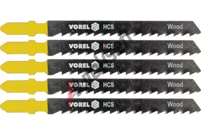 Vorel List do p��mo�ar� pily 100 mm na d�evo, plast a d�evot��ska TPI8 5 ks VRL TO-27812, TO-27812
