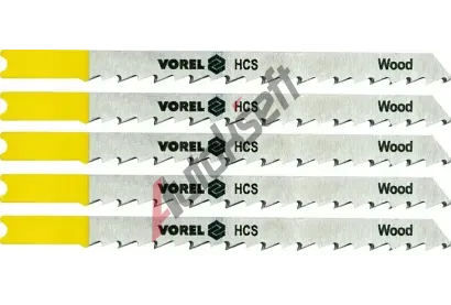Vorel List do přímočaré pily 100 mm na dřevo a plast TPI6 5 ks VRL TO-27831, TO-27831 Vorel List do přímočaré pily 100 mm na dřevo a plast TPI6 5 ks VRL TO-27831, TO-27831