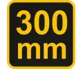 Vorel Kl�� nastaviteln� 300 mm plastov� rukoje� VRL TO-54073, TO-54073