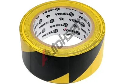 Vorel Páska lepící výstražná 48 mm x 33 m (černožlutá) VRL TO-75231, TO-75231 Vorel Páska lepící výstražná 48 mm x 33 m (černožlutá) VRL TO-75231, TO-75231