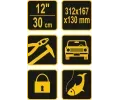 Vorel Box na n��ad� plastov� 12" 1 z�mek 30cm VRL TO-78801, TO-78801