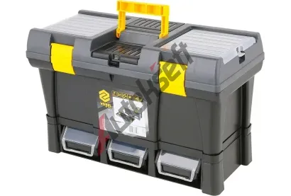 Vorel Box na n��ad� plastov� 20" + 3x z�suvka VRL TO-78814, TO-78814