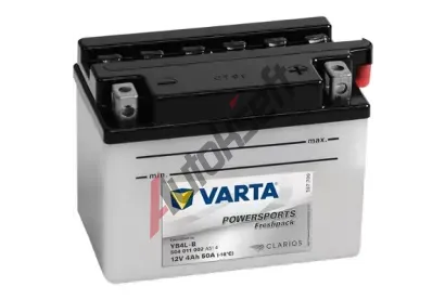 VARTA 4Ah P, s.p.50A, POWERSPORTS Freshpack, 12V, 121x71x93 VT 504011, VT 504011002A514