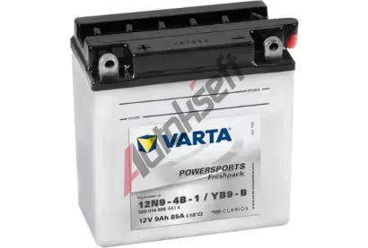 VARTA 9Ah L, s.p.85A, POWERSPORTS Freshpack, 12V, 136x76x134 VT 509014, VT 509014008A514