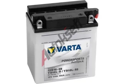 VARTA 11Ah P, s.p.150A, POWERSPORTS Freshpack, 12V, 136x91x146 VT 511013, VT 511013009A514