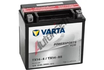 VARTA Startovac baterie POWERSPORTS AGM VT 512014020I314, 512014020I314