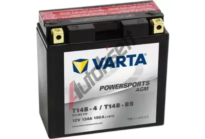 VARTA Startovac baterie POWERSPORTS AGM VT 512903019I314, 512903019I314