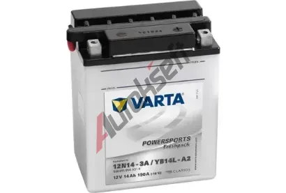 VARTA 14Ah P, s.p.190A, POWERSPORTS Freshpack, 12V, 135x90x167 VT 514011, VT 514011014A514