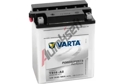 VARTA 14Ah L, s.p.190A, POWERSPORTS Freshpack, 12V, 136x91x168 VT 514012, VT 514012014A514