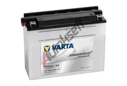 VARTA 16Ah P, s.p.180A, POWERSPORTS Freshpack, 12V, 205x72x164 VT 516016, VT 516016012A514
