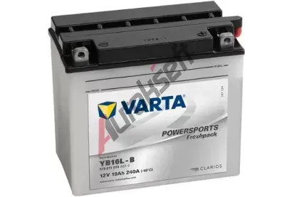 VARTA 19Ah P, s.p.240A, POWERSPORTS Freshpack, 12V, 176x101x156 VT 519011, VT 519011019A514