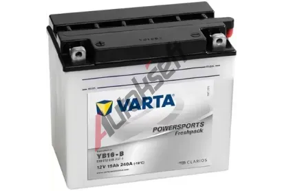 VARTA 19Ah L, s.p.240A, POWERSPORTS Freshpack, 12V, 176x101x156 VT 519012, VT 519012019A514