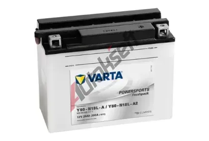 VARTA 20Ah P, s.p.260A, POWERSPORTS Freshpack, 12V, 207x92x164 VT 520012, VT 520012020A514