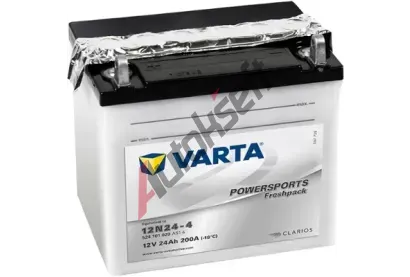 VARTA 24Ah L, s.p.200A, POWERSPORTS Freshpack, 12V, 186x125x178 VT 524101, VT 524101020A514