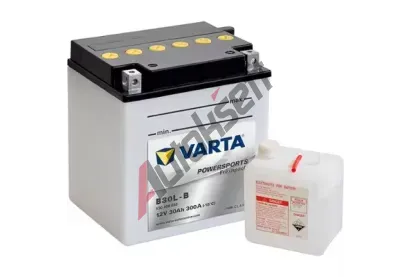 VARTA 30Ah P, s.p.300A, POWERSPORTS Freshpack, 12V, 168x132x176 VT 530400030A514, 530400030A514