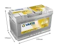 VARTA Startovací baterie VT 840080080K312, 840080080K312