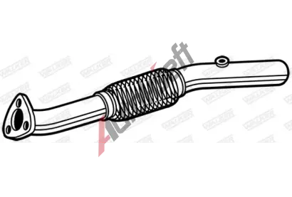 WALKER Zvlnn trubka vfukovho systmu WA 10644, 10644