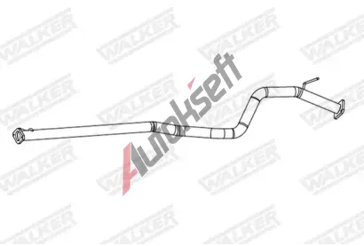 WALKER Vfukov trubka WA 10857, 10857