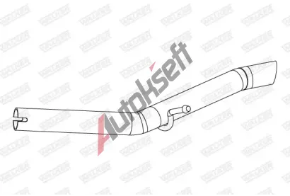 WALKER Vfukov trubka WA 10873, 10873