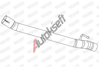 WALKER Vfukov trubka WA 10874, 10874