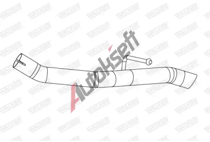 WALKER Vfukov trubka WA 10876, 10876