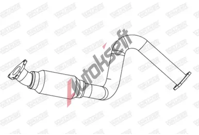 WALKER Vfukov trubka WA 10886, 10886