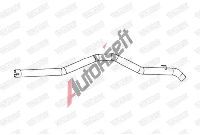 WALKER Vfukov trubka WA 10905, 10905
