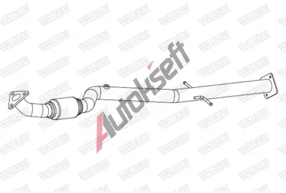 WALKER Vfukov trubka WA 10911, 10911