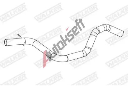 WALKER Vfukov trubka WA 10921, 10921