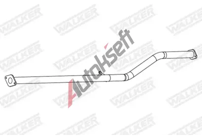 WALKER Vfukov trubka WA 10935, 10935