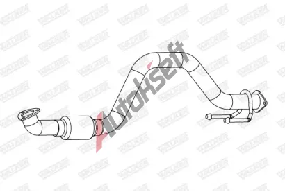 WALKER Vfukov trubka WA 10960, 10960