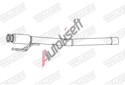 WALKER Vfukov trubka WA 10983, 10983