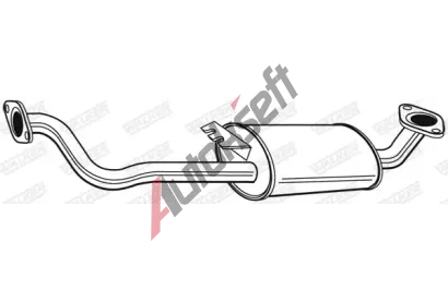 WALKER St�edn� tlumi� v�fuku WA 22588, 22588