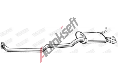 WALKER Zadn� tlumi� v�fuku WA 23049, 23049