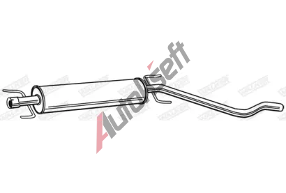 WALKER Stedn tlumi vfuku WA 23158, 23158