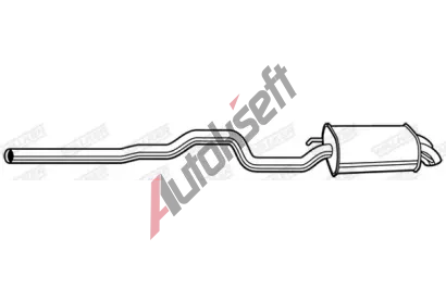 WALKER Zadn tlumi vfuku WA 23684, 23684