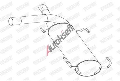 WALKER Zadn� tlumi� v�fuku WA 24308, 24308