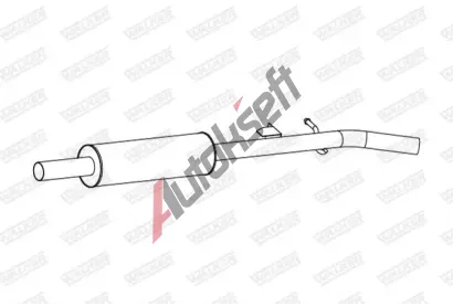 WALKER Stedn tlumi vfuku WA 24309, 24309