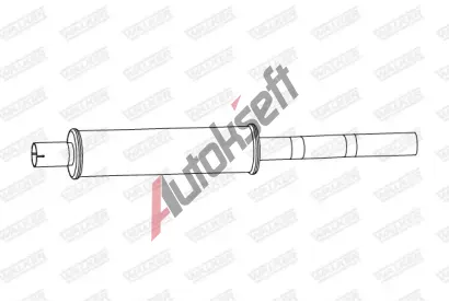 WALKER Stedn tlumi vfuku WA 24326, 24326