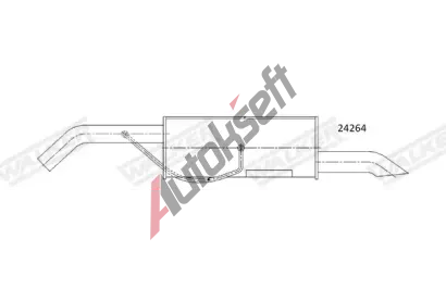 WALKER Zadn tlumi vfuku WA 25264, 25264