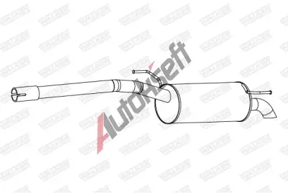 WALKER Zadn tlumi vfuku WA 25299, 25299