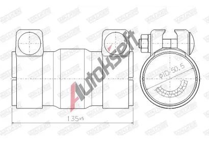 WALKER katalyzátory Walker WA 69002, 69002 WALKER katalyzátory Walker WA 69002, 69002