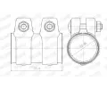 WALKER Spojovac trubky vfukovho systmu WA 80708, 80708