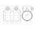 WALKER Spojovac trubky vfukovho systmu WA 80710, 80710